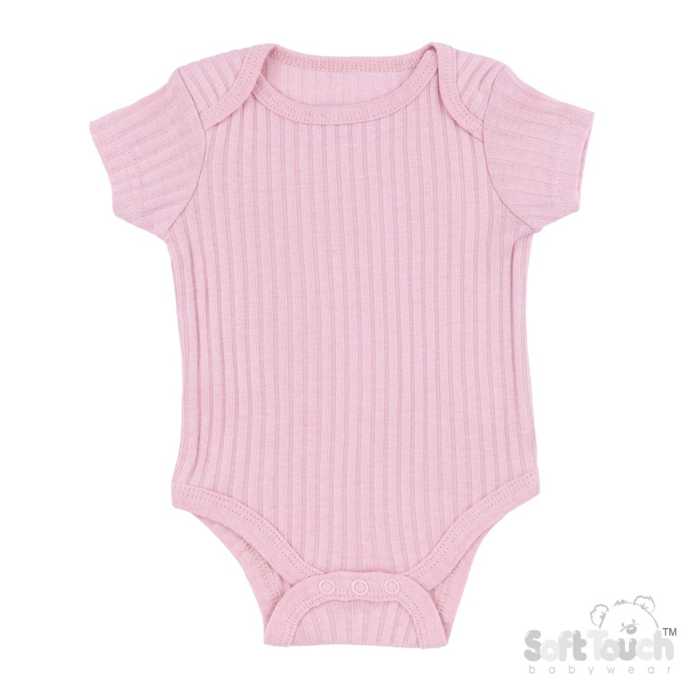 BS4600-DP: Dusty Pink Ribbed Bodysuit (0-3 Months) BS4600-DP: Dusty Pink Ribbed Bodysuit (0-3 Months)